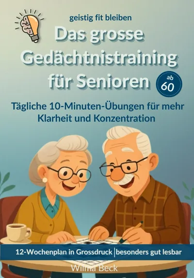 Gedächtnistraining Senioren Großdruck