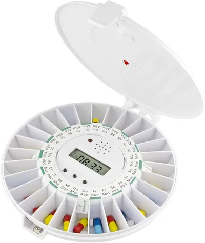 Medikamentenspender elektronisch mit Alarm