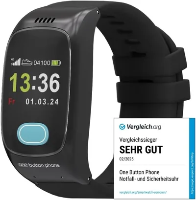 Senioren Smartwatch mit Sturzerkennung