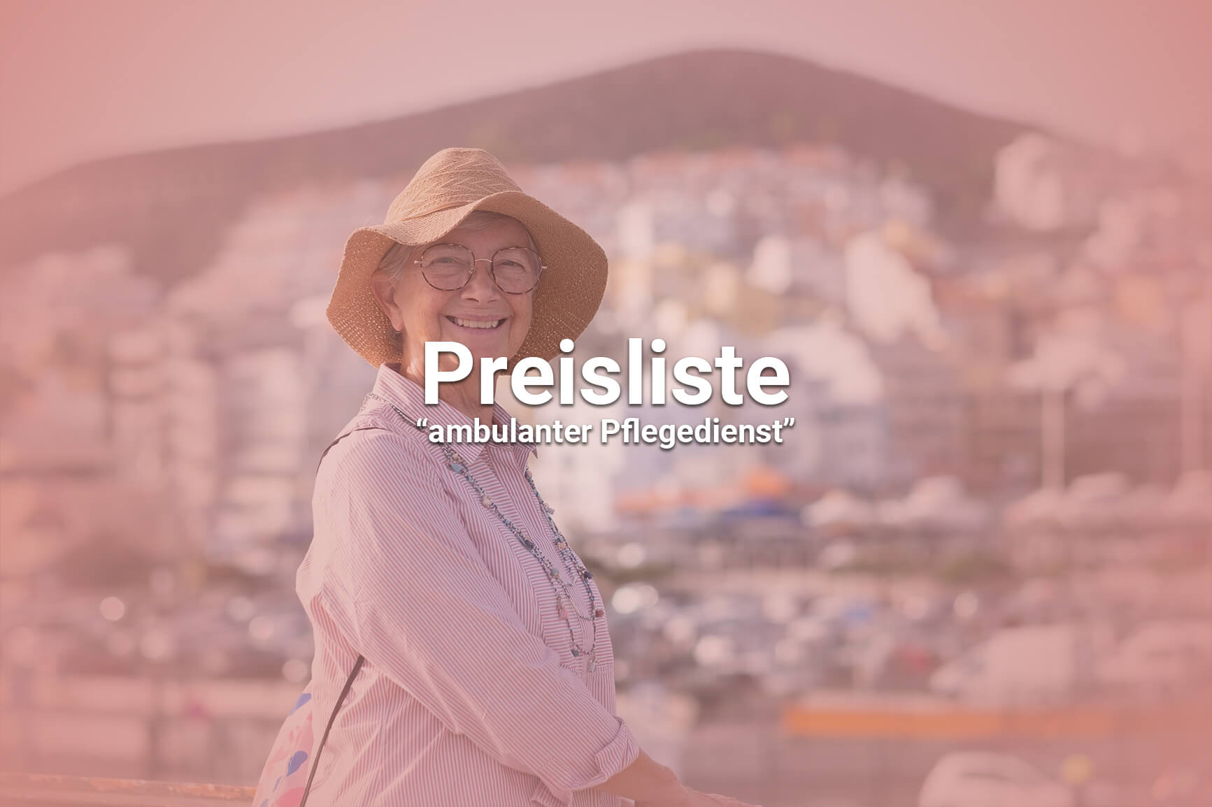 Preisliste ambulanter Pflegedienst